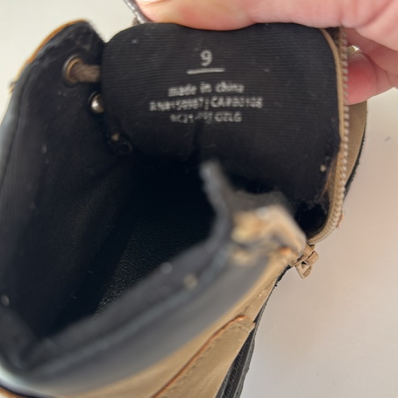 Rylee + Cru work boot olive boys size 9 - Picture 9 of 12